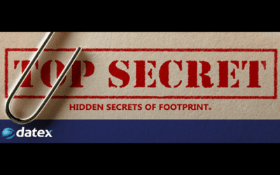 Clients Only: Hidden Secrets of Datex Footprint® WMS