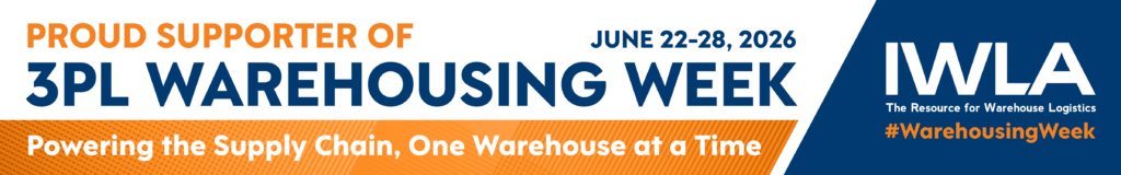 Graphic banner for IWLA 3PL Warehousing Week