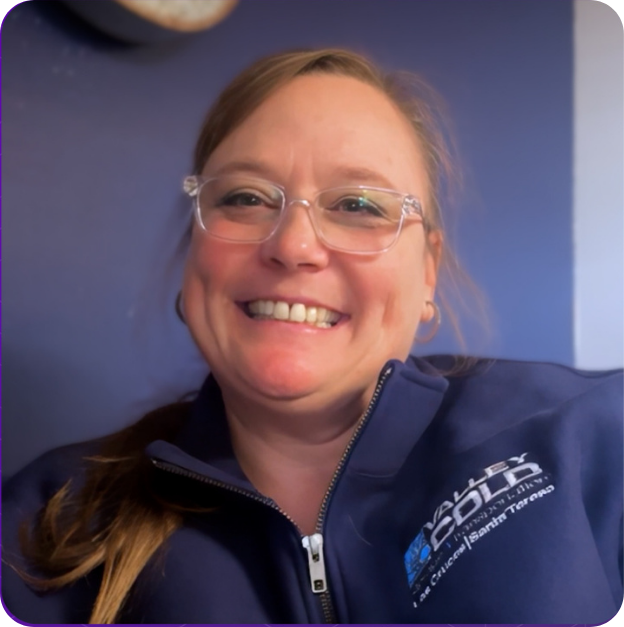 Valley Cold Storage team member featured in a customer spotlight.