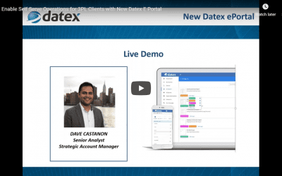 Protected: Enable Self Serve Operations for 3PL Clients with New Datex E Portal