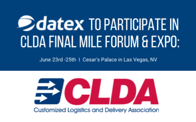 Logistics Technology Provider Datex to Participate in CLDA Final Mile Forum & Expo