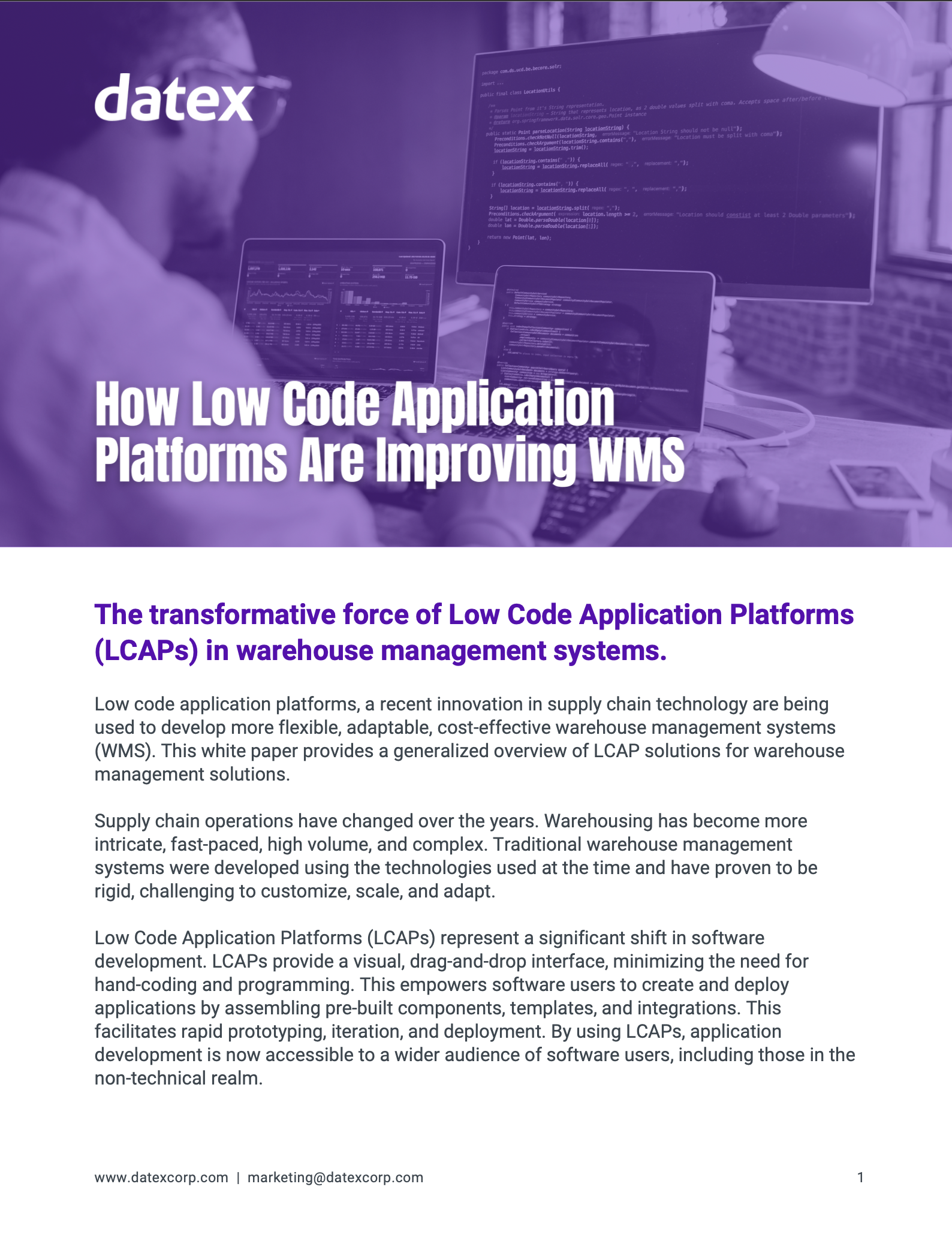 low-code platforms for wms