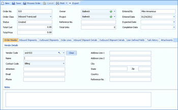 cross docking module