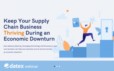 Keep Your Supply Chain Business Thriving During an Economic Downturn: Datex Webinar